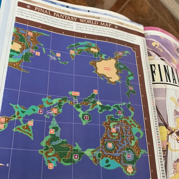 Final Fantasy Dawn Of Souls Official Nintendo Players Guide Gameboy Video Game - Picture 2 of 4